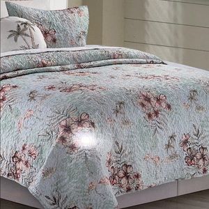 Coastal Home 3 PC. King Quilt Set